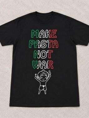 Hetalia : Axis Powers “Make Pasta Not War”  Graphic Tee